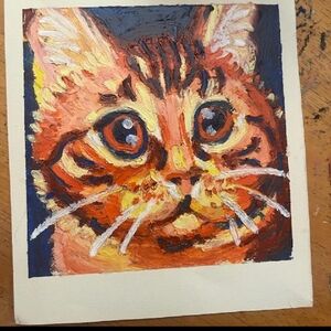 Original oil pastel of your pet